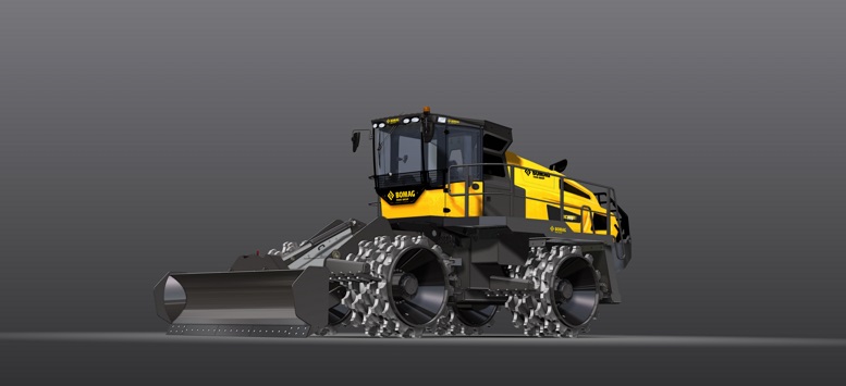 Bomag's new BC 773 EB-5 soil compactor benefits from the pioneering platform  that has already made a name for itself in refuse compaction.