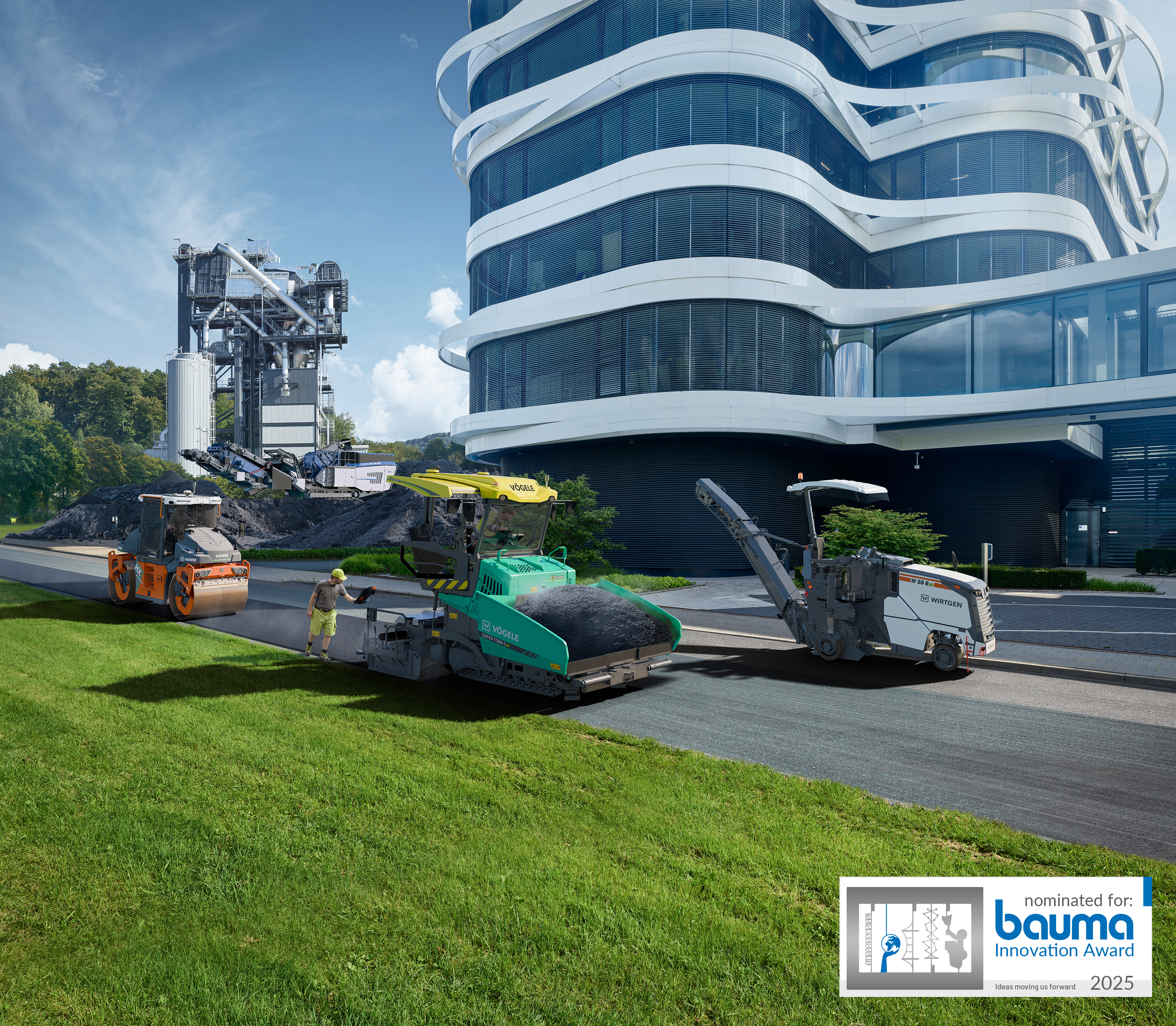 Small machines with great performance for small construction sites