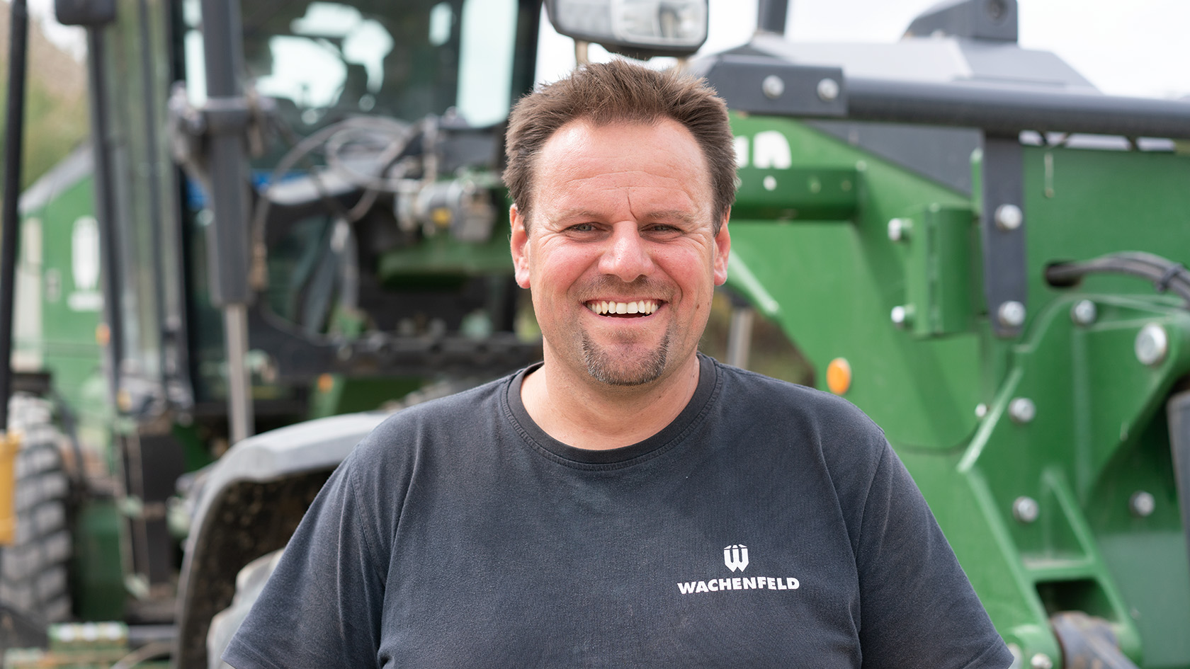 Andreas Blankenberg, the machine operator at Wachenfeld <br> Image source: WIRTGEN GROUP