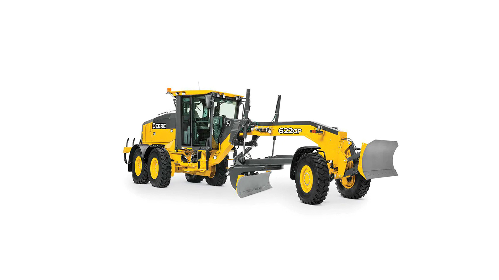 John Deere 622GP motor grader <br> Image source: WIRTGEN GROUP