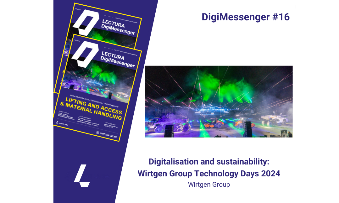 Digitalisation and sustainability were the focal points of the Wirtgen Group Technology Days 2024