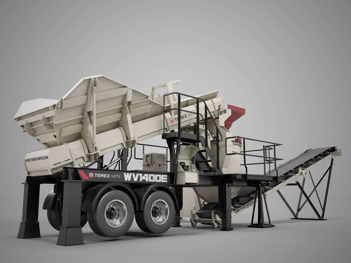  WV1400E Portable Vertical Shaft Impact Crusher