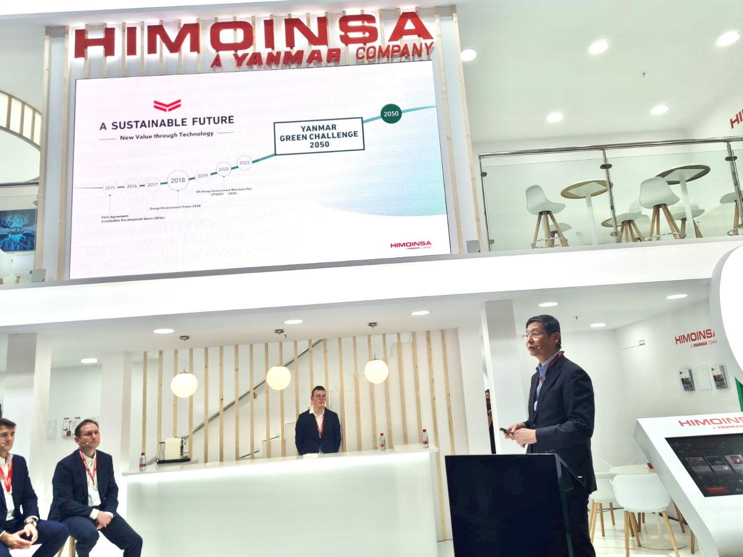 HIMOINSA introduces its electrification strategy at Bauma