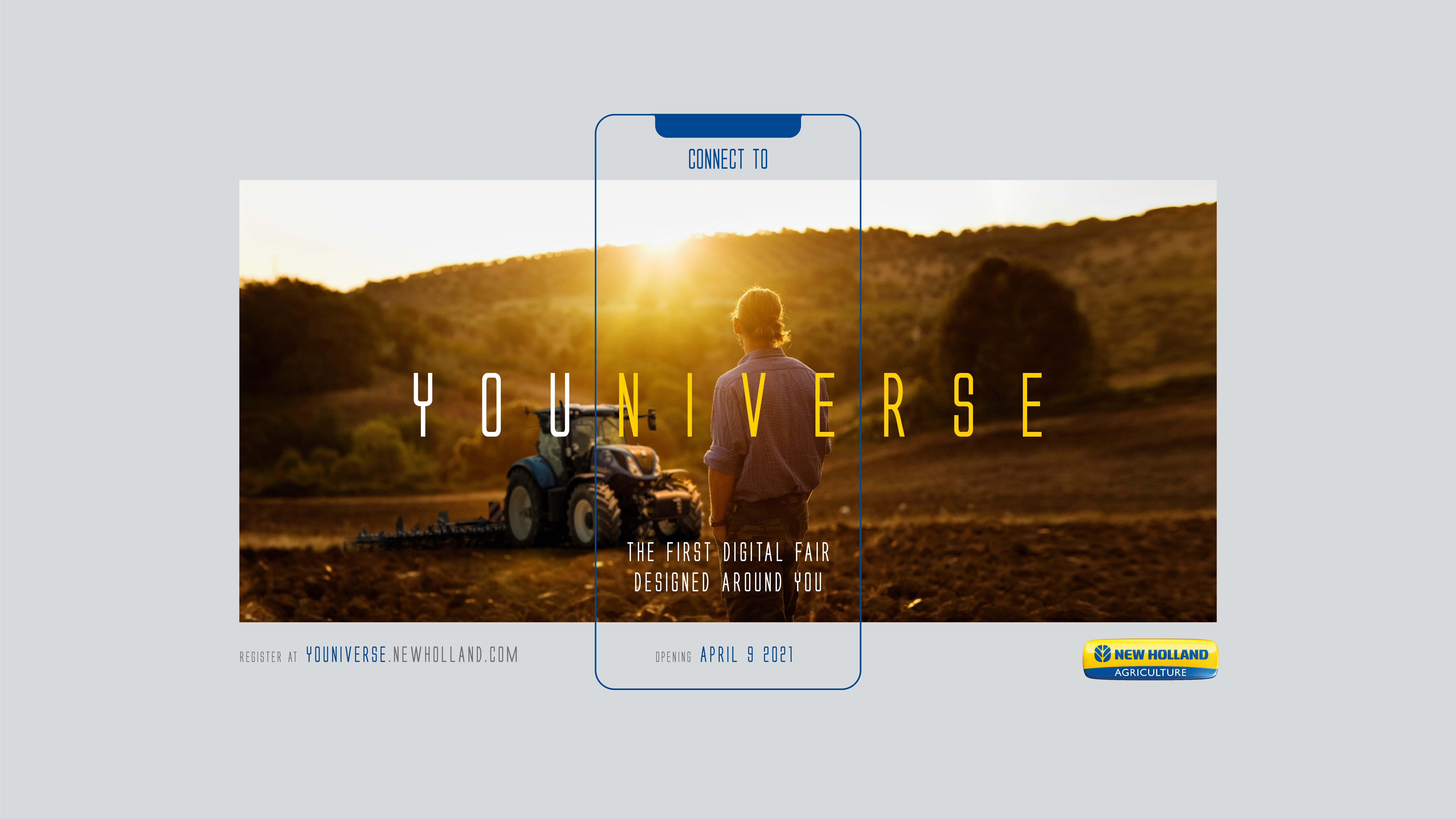 New Holland invites farmers to  an immersive  experience at  YOUNIVERSE digital agricultural fair