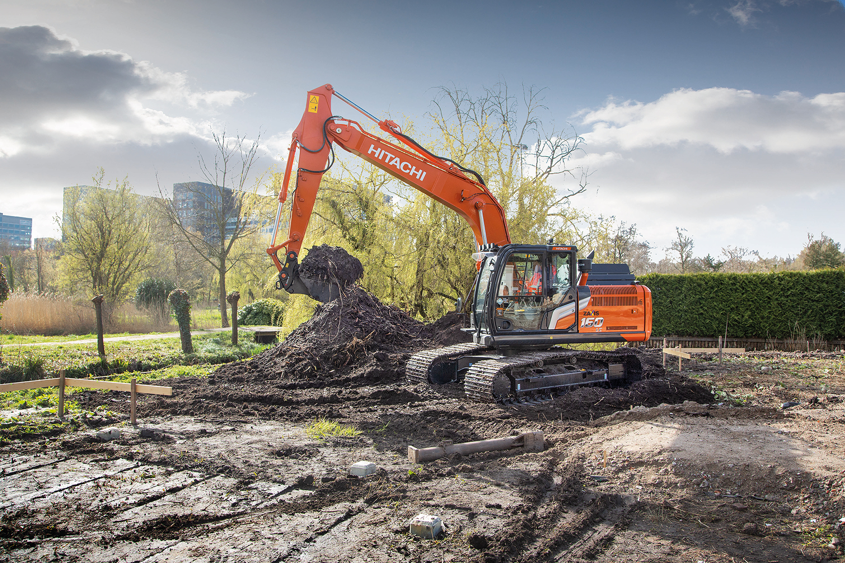 Maximise your uptime with the Hitachi ZX160-7 and ZX180-7  <br> Image source: Hitachi Construction Machinery (Europe) NV