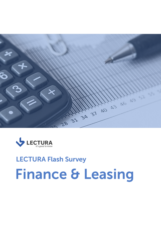 LECTURA Flash Survey - Finance & Leasing